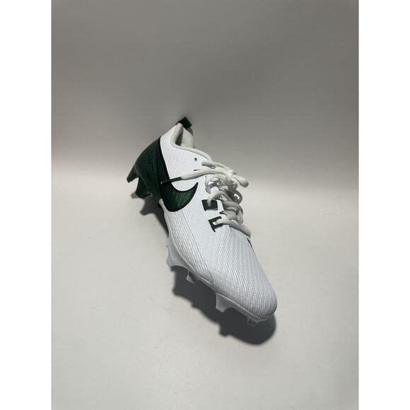 Nike Vapor Edge Speed 360 2 White/Green Football Cleats Men's Size 9 FQ4045-101 - Picture 2 of 5